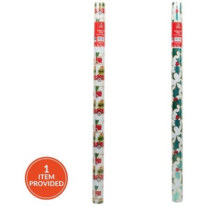 Holly or Car Gift Wrap