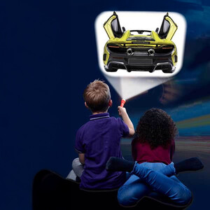 Super Cars Torch and Projector