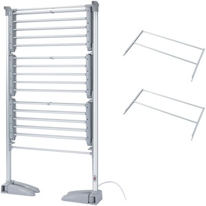 4 Tier Heated Clothes Airer with Cover Option