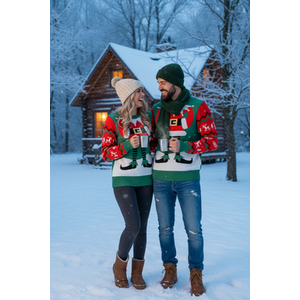 Festive Fun Elf Jumper