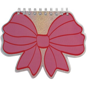 Mini Bow Shaped Notebook