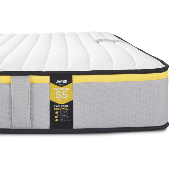 Jay-Be Benchmark S5 Hybrid Pocket Sprung Mattress - Small Double
