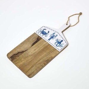 Sea Animal Mango Wood Chopping Board