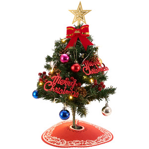 Tabletop Christmas Tree Decoration with Star Topper