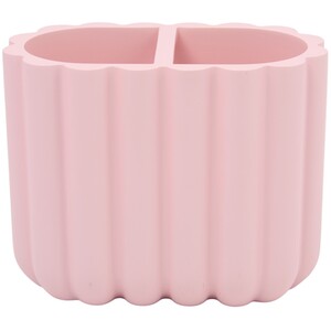 Scalloped Toothbrush Holder