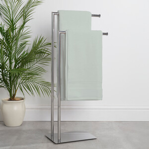 Polished Dual Towel Rail