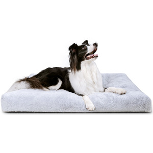 Ultra Soft Thick Dog Beds, Washable, Fluffy Crate Mattress