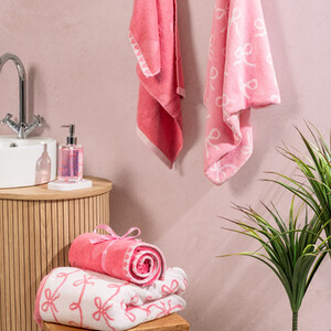 Heart Embossed Towel