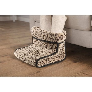Heated Foot Warmer Faux Rabbit