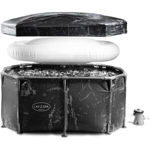 Lay-Z-Spa Glacial Dip Ice Bath Cold Plunge Recovery Tub with Pump