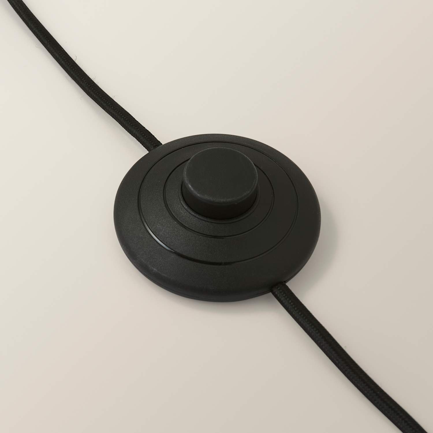 Valuelights Maeve Bobbin Bobbled Metal Floor Lamp Base - Brushed Gold - Matte Black