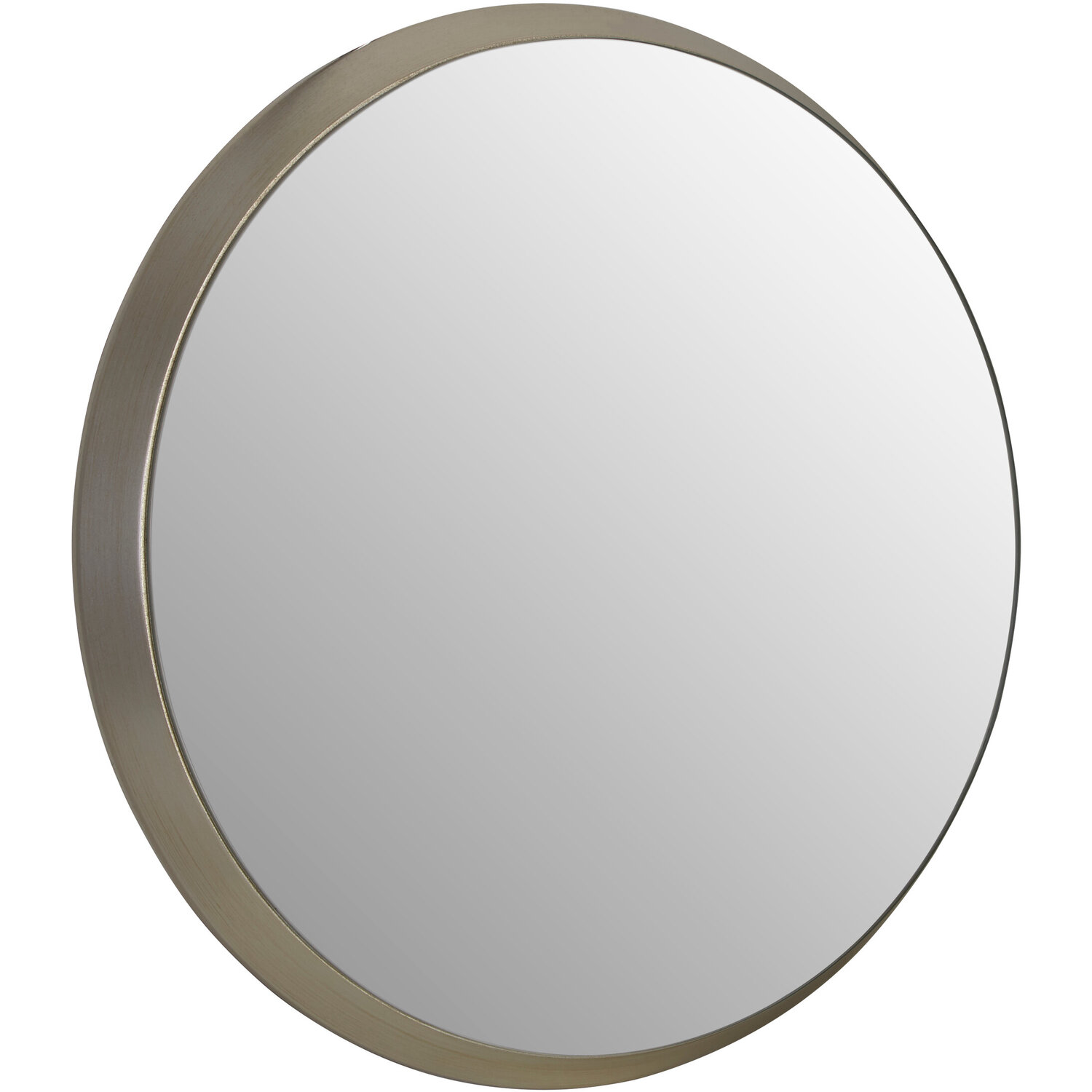 Josie Silver Rectangle Wall Mirror - Silver