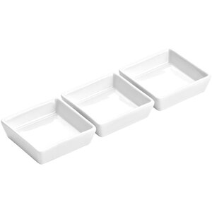 Dela Set Of 3 Anti Pasti Serving Dishes