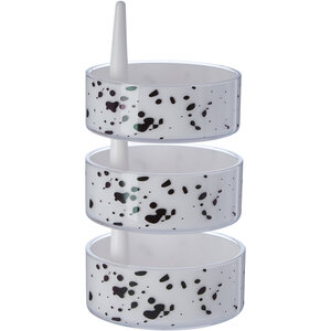 Rota 3 Piece Speckled Rotary Storage Set