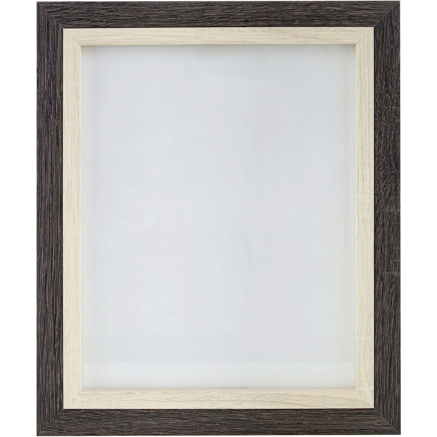 Maren Box 8 x 10 Two Tone Photo Frame - Grey