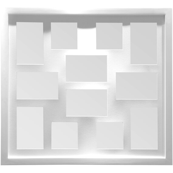 Maren White Multi Photo Frame