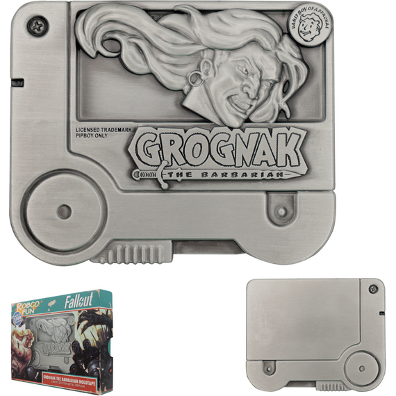 Fallout Grognak the Barbarian Holotape Metal Replica