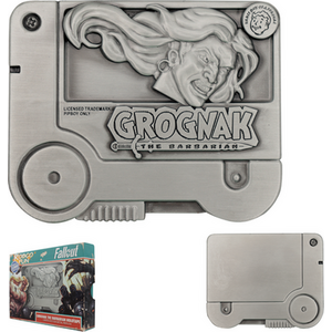 Fallout Grognak the Barbarian Holotape Metal Replica