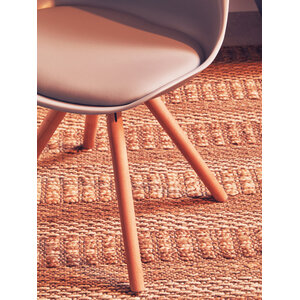 Stockholm Grey Padded Seat Dining Chair