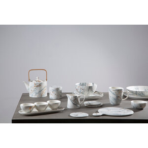 Marble Luxe Salad Bowl