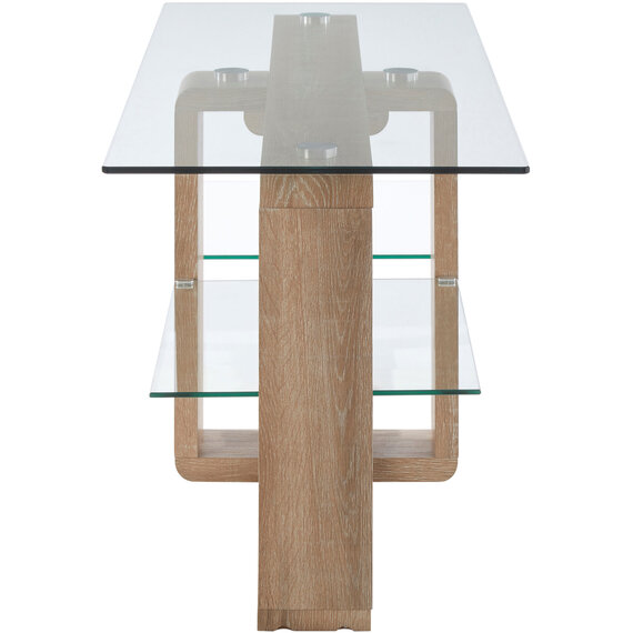 Barton 2 Tier Glass Media Unit
