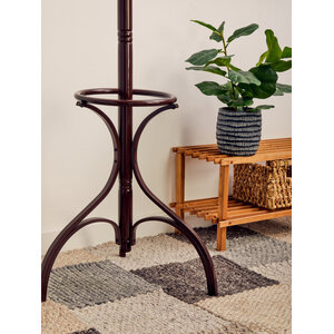 Kennedy Mahogany Finish Floor Standing Coat Stand