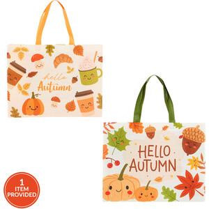Cute Character Autumnal Shopper Bag