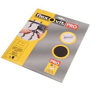 Flexovit Emery Cloth Sanding Sheets 230 X 280mm Coarse 50G (3)