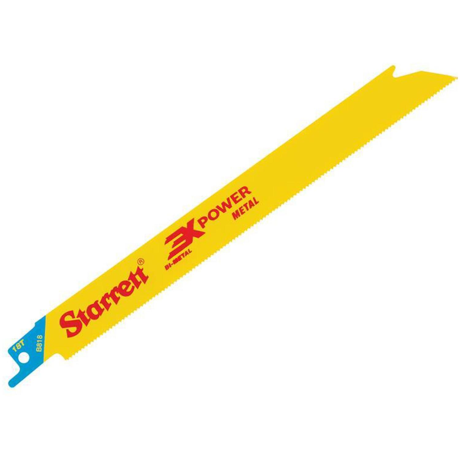 Starrett B818-5 Bi-Metal Reciprocating Blade 203Mm 18 Tpi (Pack 5) B818-5 - Image 7