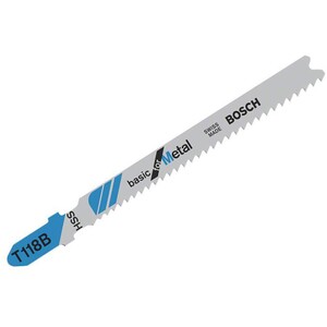 Bosch Powertool Accessories T 118 B Basic For Metal Jigsaw Blade 92Mm Pack Of 5