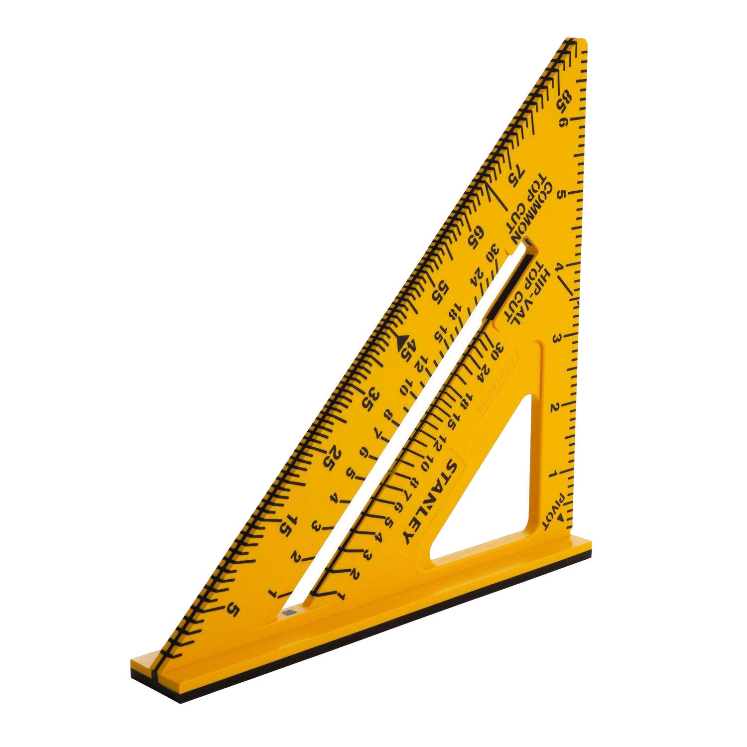 Stanley Abs Plastic Measuring Square - Yellow/Black
