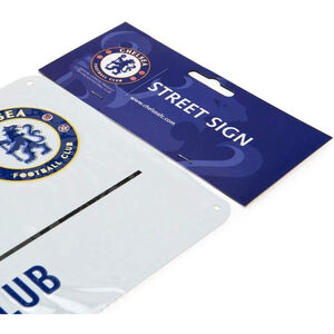 Chelsea FC Official Football Metal Street Sign