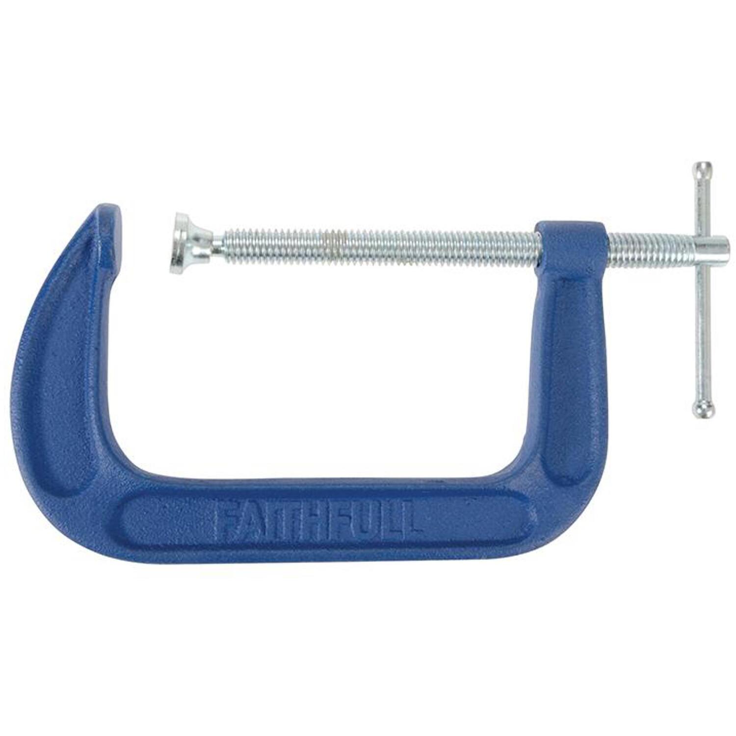 Faithfull Medium-Duty G-Clamp 150mm (6in) FAIGMD6 - Image 8
