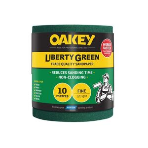 Oakey Liberty Green Aluminium Oxide Paper Roll