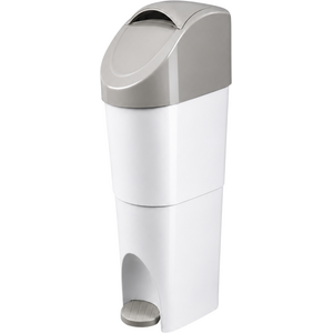 Sanitary Waste Bin with Foot Pedal Hygienic Concealed Waste Disposal Bin