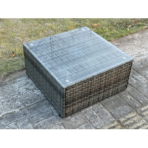 PE Wicker Rattan Reclining Adjustable 2 Seater Lounge Sofa