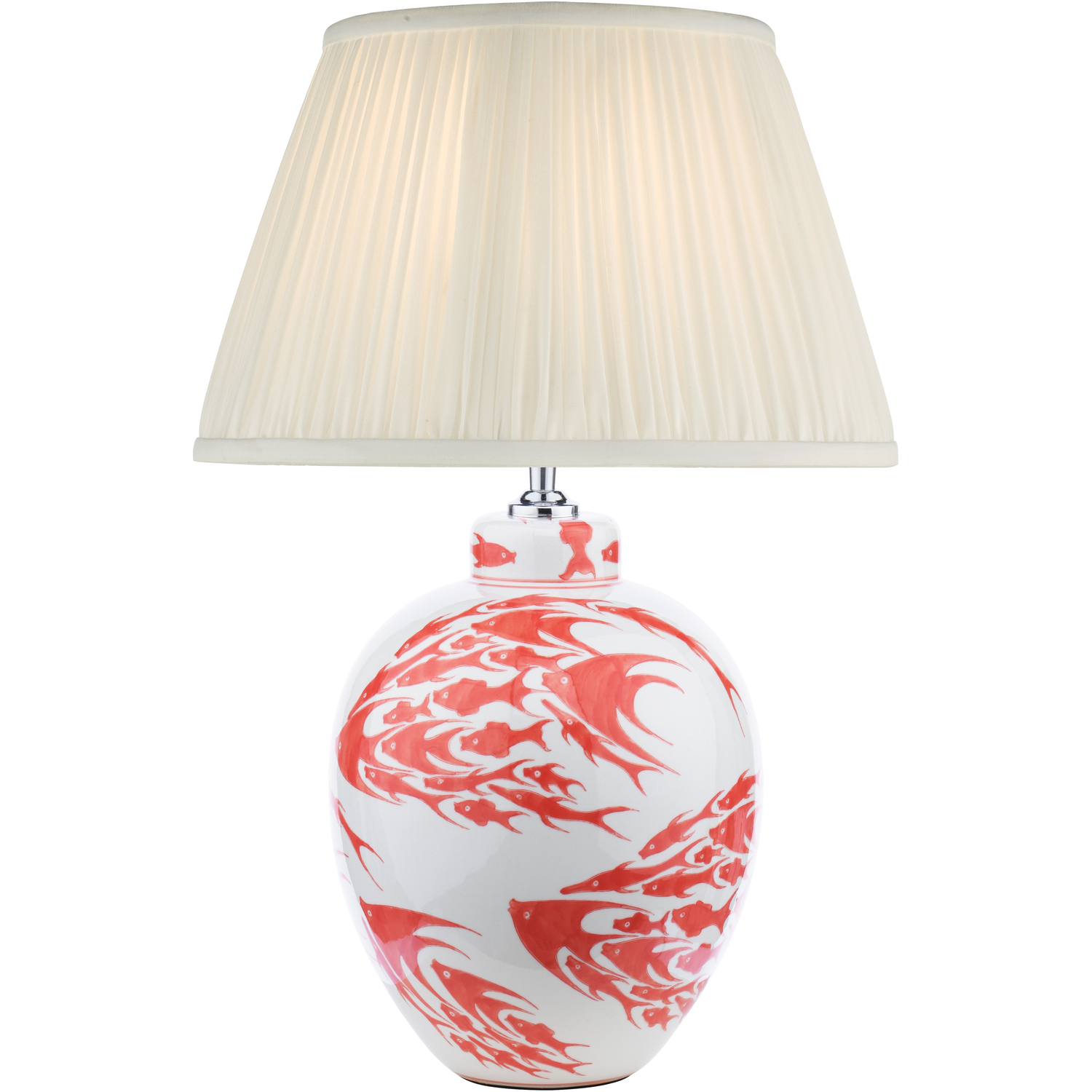 Dar Simone Ceramic Table Lamp Coral Fish Base Only