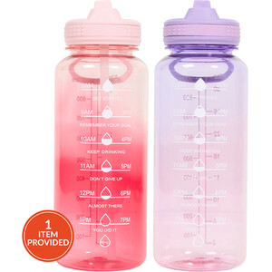 Dual Tone Sport Bottle with Handle