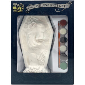 Paint Your Own Ghost Coffin Kit