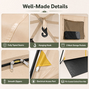 10 Person Instant Cabin Camping Tent