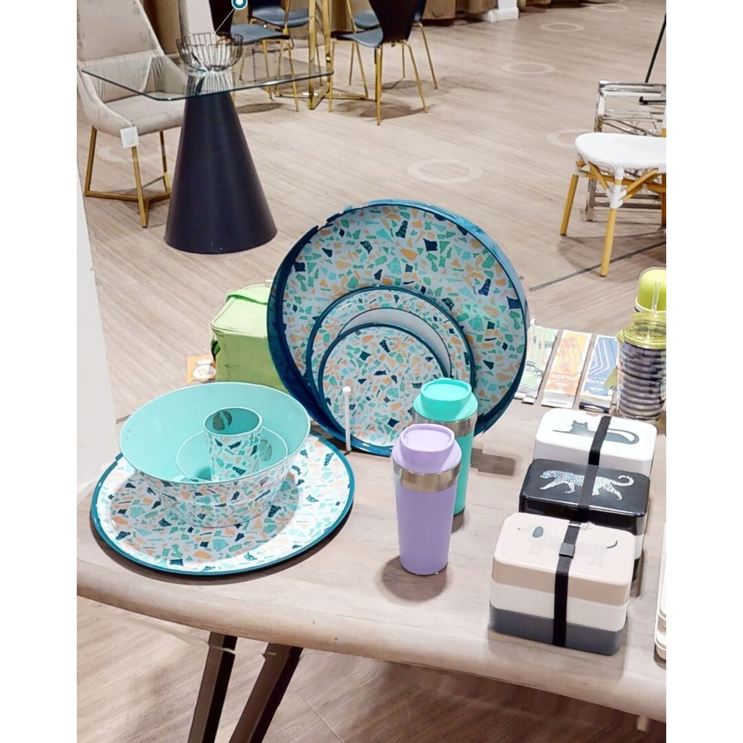 Maison By Premier Mimo Terrazzo Tray - Multicolour