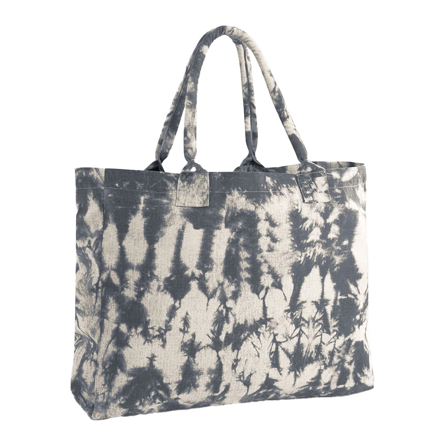 Westford Mill Tie Dye Canvas 23L Tote Bag - Natural Black