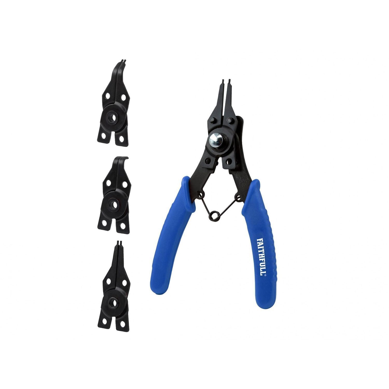 Faithfull Circlip Pliers Set, 5 Piece - Multi Colour
