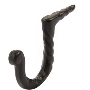 Twisted Nail Hook - W5mm x H40mm - Black - Pack of 5