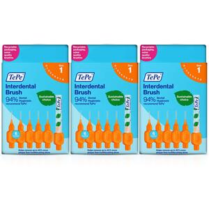 Tepe Interdental Brush Orange 0.45mm - Pack of 3