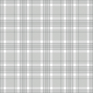 Sample of Traditional Check Wallpaper in Grey