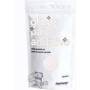 Hemway Glitter Paint Additive, Mother of Pearl Iridescent Ultrafine Size 100g
