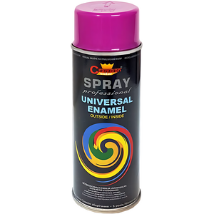 400 mL Signal Violet (RAL 4008) Universal Gloss Enamel Spray Paint, Fast Drying