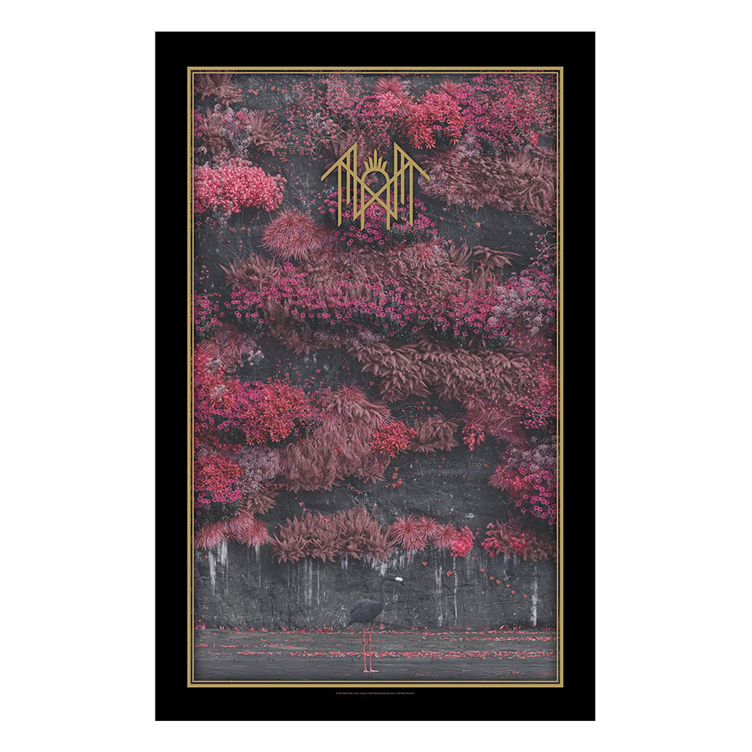 Sleep Token Even In Arcadia Textile Poster in Pink