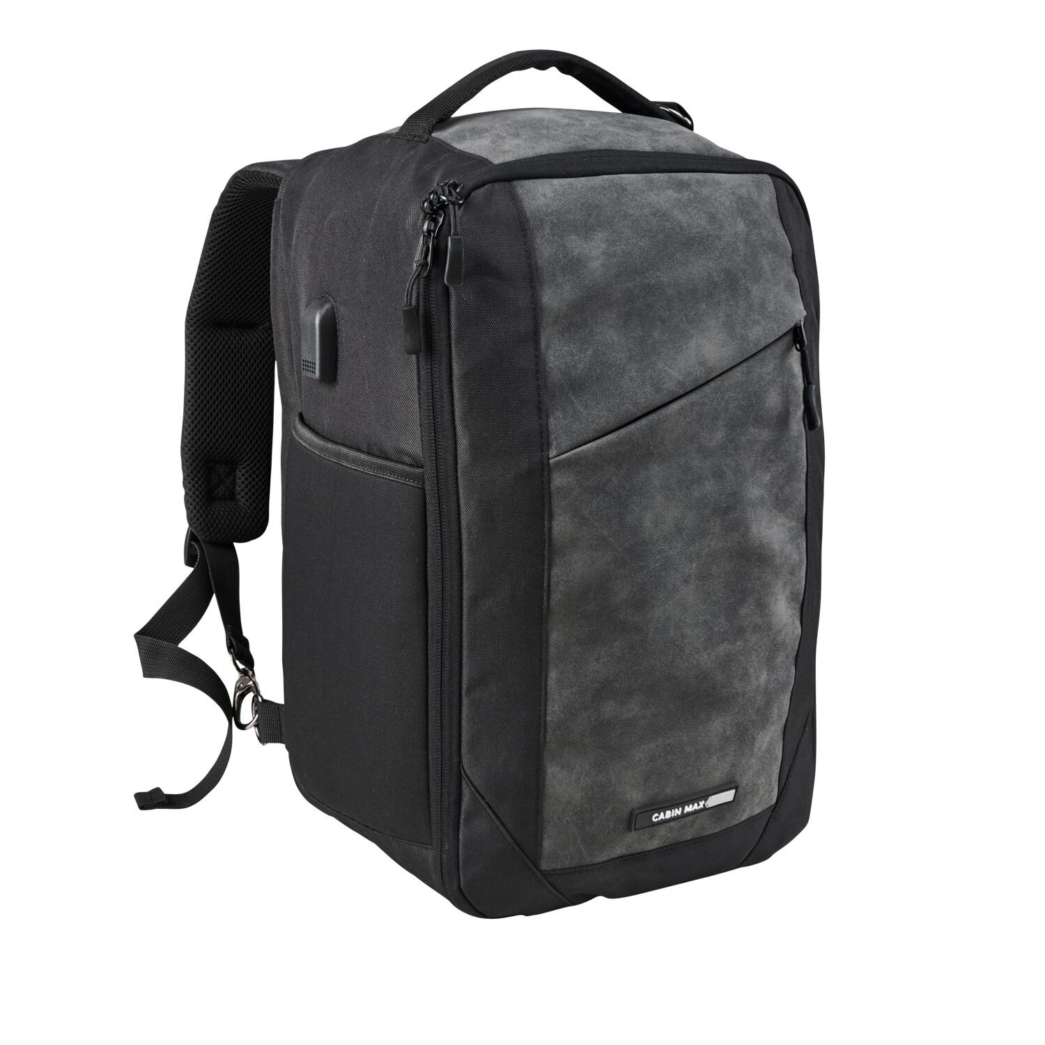Cabin Max Unisex Black Manhattan 20L Under Seat Cabin Bag For Ryanair In - Image 3
